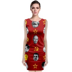 Communist Leaders Classic Sleeveless Midi Dress by Valentinaart