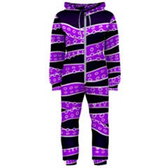 Purple Tentacles Hooded Jumpsuit (ladies)  by jumpercat