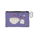 Cute Tea Canvas Cosmetic Bag (Small) View2