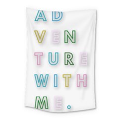 Adventure With Me Small Tapestry by NouveauDesign