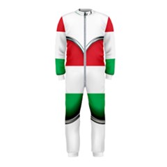 Hungary Flag Country Countries Onepiece Jumpsuit (kids) by Nexatart