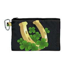  St  Patricks Day  Canvas Cosmetic Bag (medium) by Valentinaart