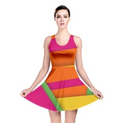 Background Abstract Reversible Skater Dress by Nexatart