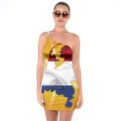 Holland Country Nation Netherlands Flag One Soulder Bodycon Dress by Nexatart