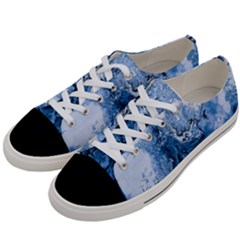 Water Nature Background Abstract Women s Low Top Canvas Sneakers by Nexatart