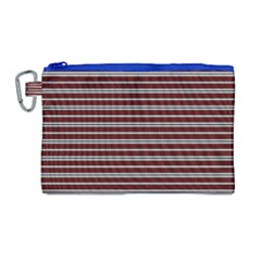 Indian Stripes Canvas Cosmetic Bag (large)