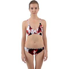 Valerie Solanas Wrap Around Bikini Set by Valentinaart