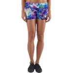 Background Art Abstract Watercolor Yoga Shorts