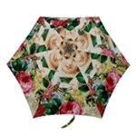 Little Girl Victorian Collage Mini Folding Umbrellas