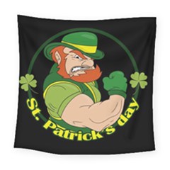 St  Patricks Day Square Tapestry (large) by Valentinaart