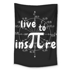 Pi Day Large Tapestry by Valentinaart