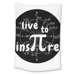 Pi Day Large Tapestry by Valentinaart
