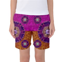 Viva Summer Time In Fauna Women s Basketball Shorts by pepitasart