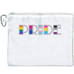 Pride Canvas Cosmetic Bag (xxxl) by Valentinaart