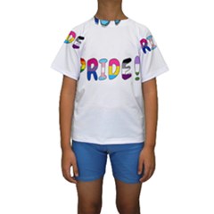 Pride Kids  Short Sleeve Swimwear by Valentinaart