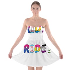 Pride Strapless Bra Top Dress by Valentinaart