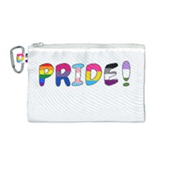 Pride Canvas Cosmetic Bag (medium) by Valentinaart