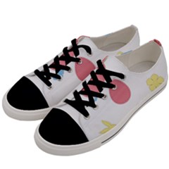 Easter Patches  Men s Low Top Canvas Sneakers by Valentinaart