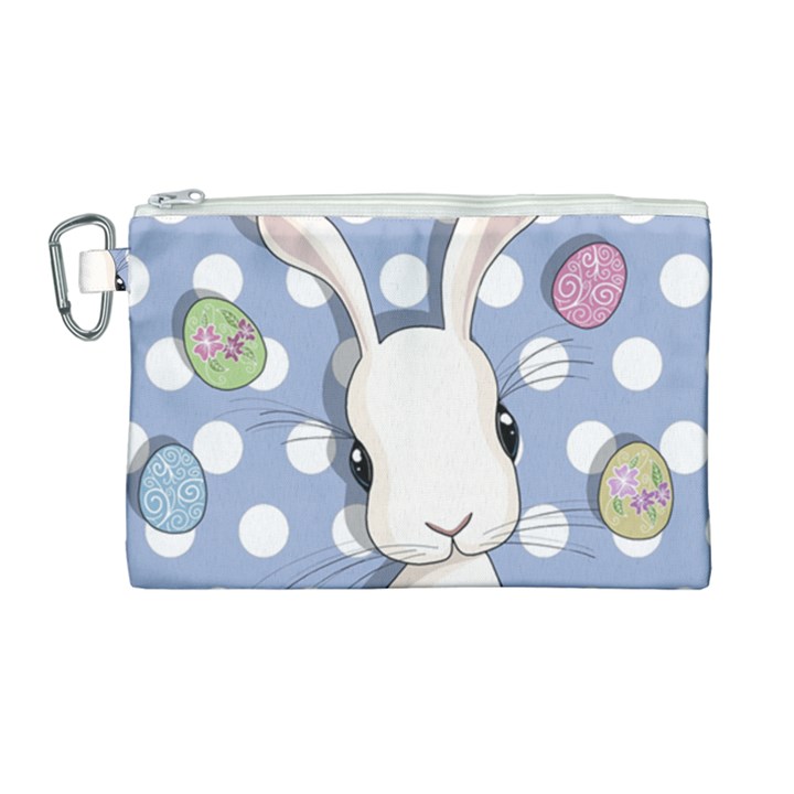 Easter bunny  Canvas Cosmetic Bag (Large)