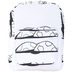 Turtle Full Print Backpack by ValentinaDesign