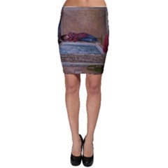 90 Degrees Bodycon Skirt by redmaidenart