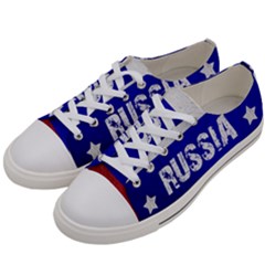 Football World Cup Women s Low Top Canvas Sneakers by Valentinaart