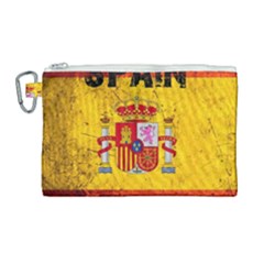 Football World Cup Canvas Cosmetic Bag (large) by Valentinaart