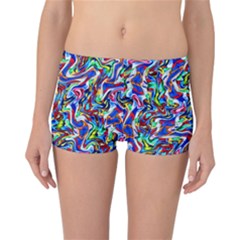 Pattern-10 Reversible Boyleg Bikini Bottoms