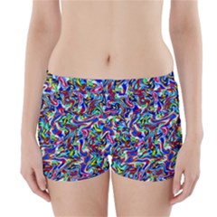 Pattern-10 Boyleg Bikini Wrap Bottoms