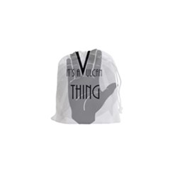 It s A Vulcan Thing Drawstring Pouches (xs)  by Howtobead