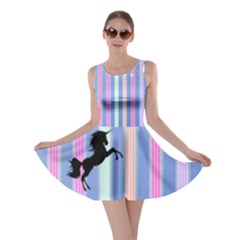 Unicron Stripe Skater Dress