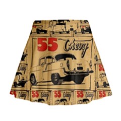 55 Chevy Mini Flare Skirt by ArtworkByPatrick