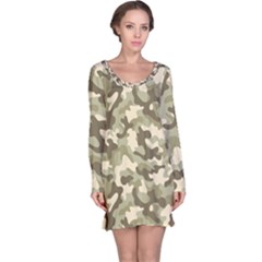 Camouflage 03 Long Sleeve Nightdress by quinncafe82
