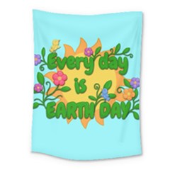 Earth Day Medium Tapestry by Valentinaart