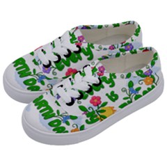 Earth Day Kids  Classic Low Top Sneakers by Valentinaart