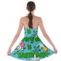 Earth day Strapless Bra Top Dress View2