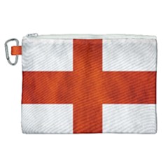 England Flag Canvas Cosmetic Bag (xl) by Valentinaart