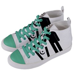 Save The Planet - Religions  Women s Mid-top Canvas Sneakers by Valentinaart