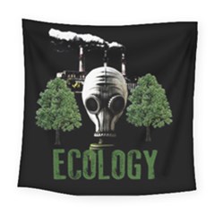Ecology Square Tapestry (large) by Valentinaart