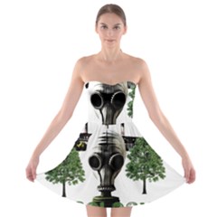 Ecology Strapless Bra Top Dress by Valentinaart