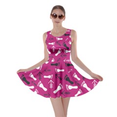Hot Pink Skater Dress