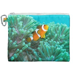 Clownfish 3 Canvas Cosmetic Bag (xxl) by trendistuff