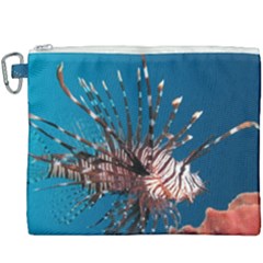 Lionfish 1 Canvas Cosmetic Bag (xxxl) by trendistuff