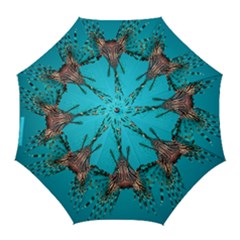 Lionfish 2 Golf Umbrellas by trendistuff