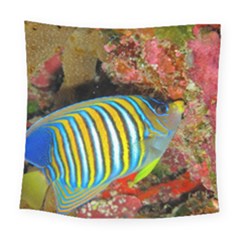 Regal Angelfish Square Tapestry (large) by trendistuff