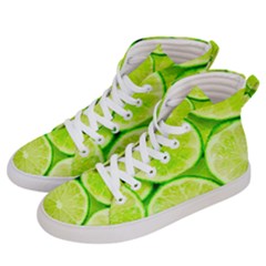 Limes 3 Men s Hi-top Skate Sneakers by trendistuff