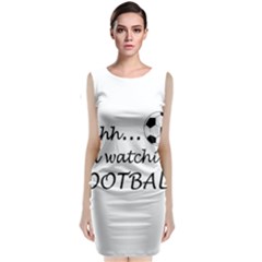 Football Fan  Classic Sleeveless Midi Dress by Valentinaart