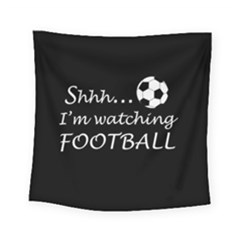 Football Fan  Square Tapestry (small) by Valentinaart