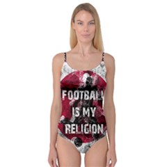Football Is My Religion Camisole Leotard  by Valentinaart