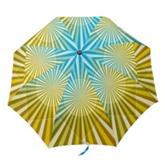 Abstract Art Art Radiation Folding Umbrellas by Sapixe